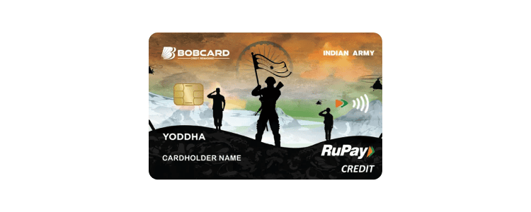 Indian Army Yoddha BoB Credit Card